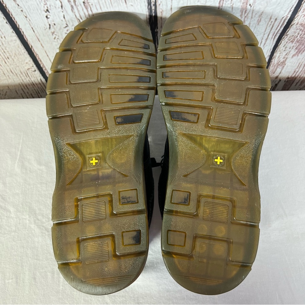 Dr. Martens Doc 12079 Pebbled Leather Lace Up Air Cushion Oxford Shoes SZ 13 US - Picture 14 of 16